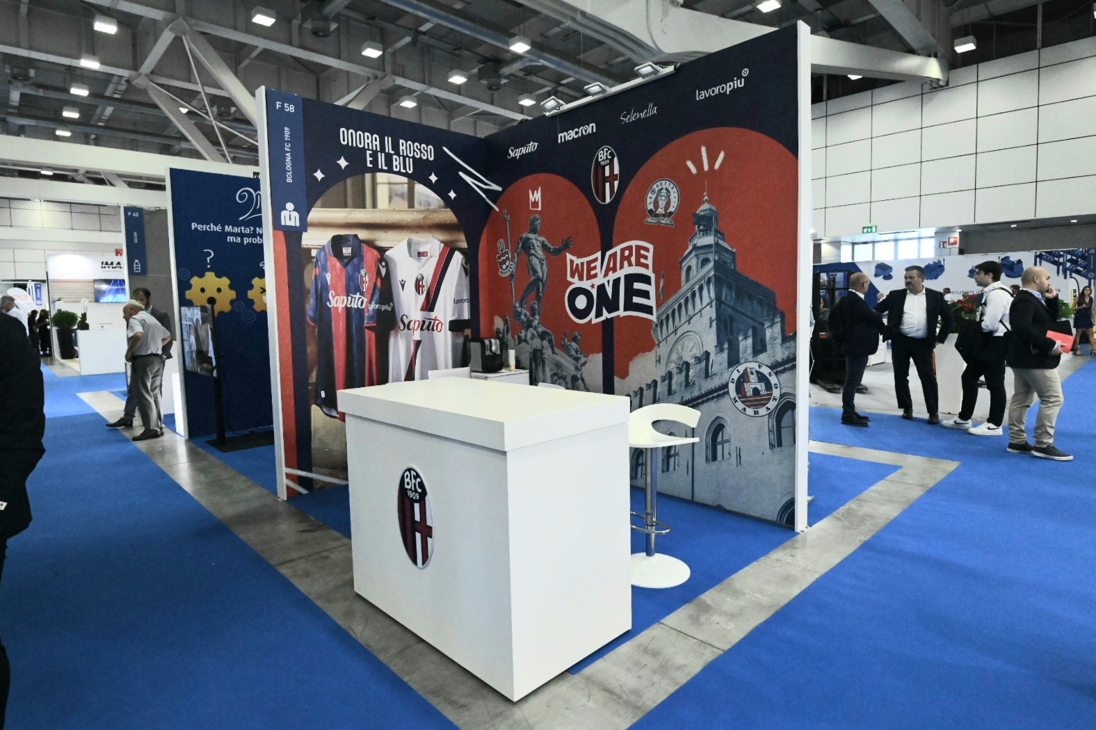 Il Bologna a FARETE presso Bologna Fiere Bolognafc