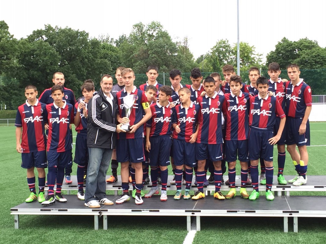 Saputo premia Under14 Bologna Fc 1909 secondi al torneo Montreal