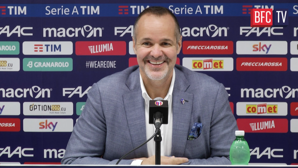 Joey Saputo, la conferenza di fine stagione Bolognafc