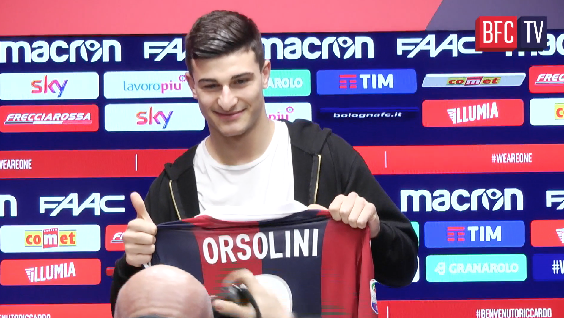 Presentazione di Orsolini Bolognafc