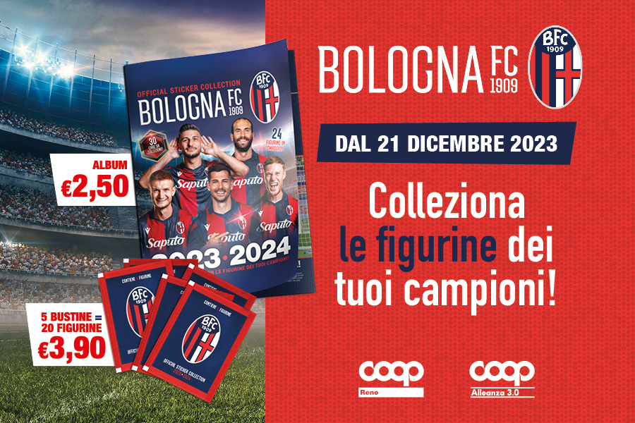 Le figurine del Bologna 2023/2024 Bolognafc