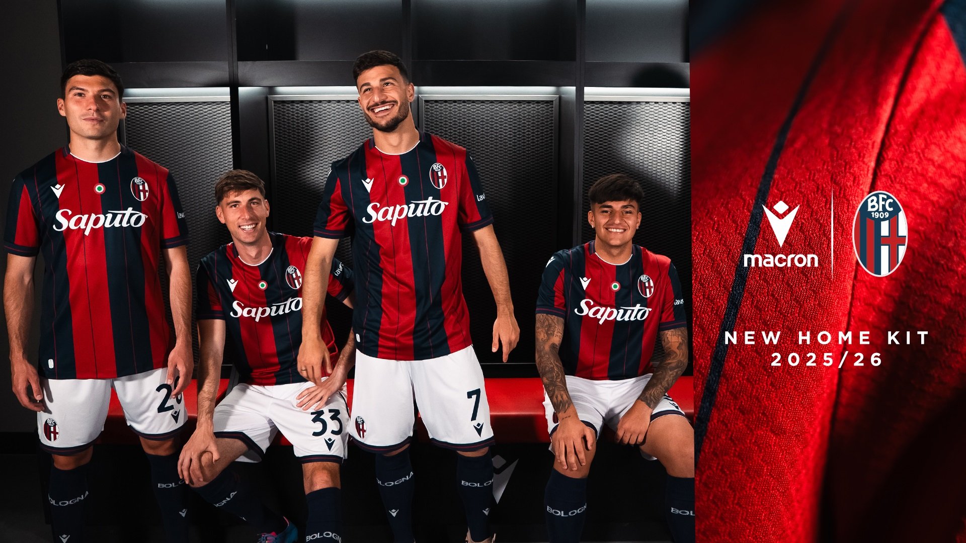 THE NEW 2025/26 HOME KIT – BolognaFC